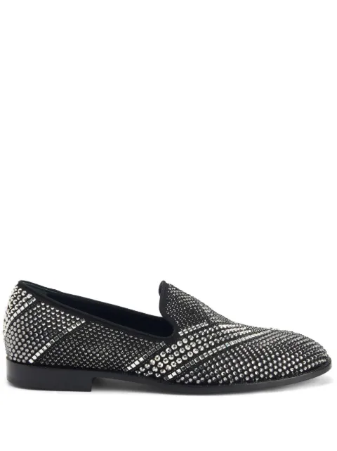 Giuseppe Zanotti Raimond crystal-embellished loafers