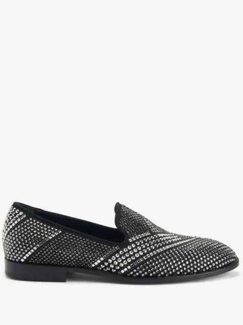 Giuseppe Zanotti Raimond crystal-embellished loafers