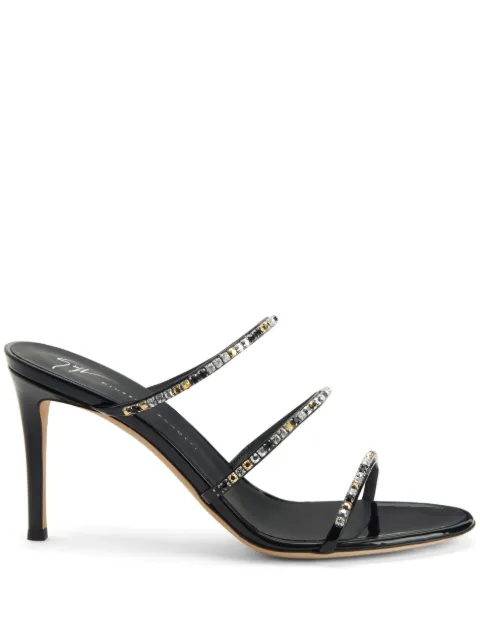 Giuseppe Zanotti Dark Colorful 85mm embellished sandals