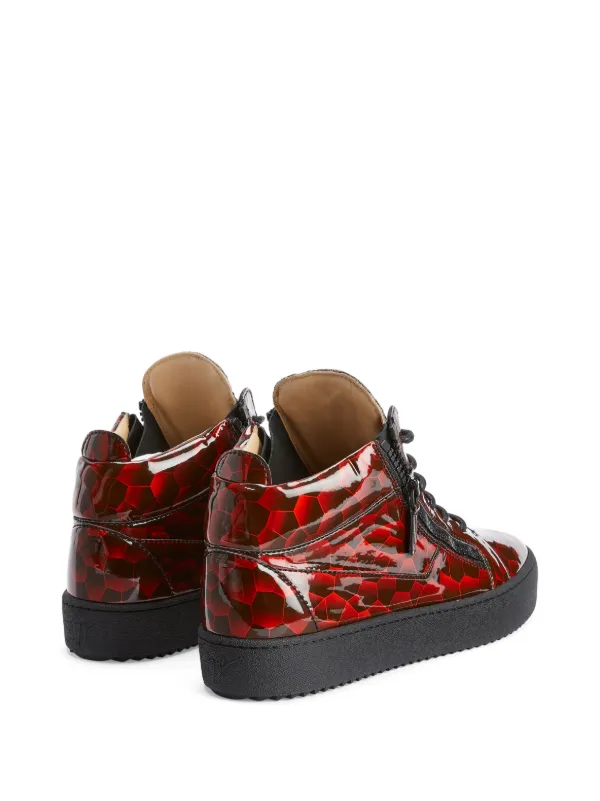 Giuseppe Zanotti Tenis Mid Kriss | Rojo | FARFETCH CL