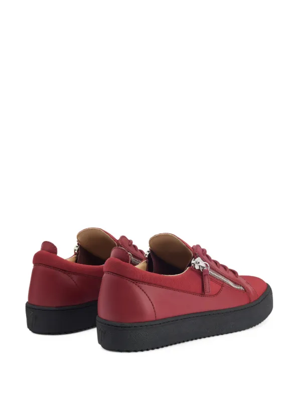 Giuseppe Zanotti Frankie ダブルジップ ローカットスニーカー