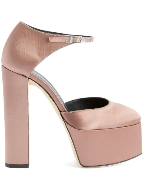 Giuseppe Zanotti Bebe 150mm satin pumps