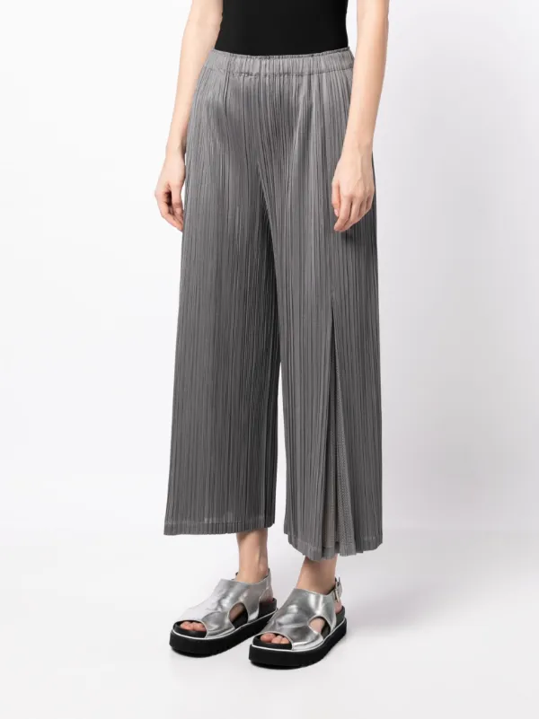 Pleats Please Issey Miyake Flick プリーツ ワイドパンツ - Farfetch