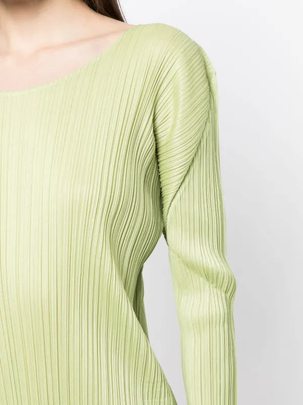 Pleats Please Issey Miyake Pleated Midi Dress - Farfetch