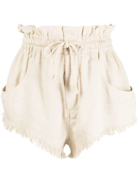 MARANT ÉTOILE Talapiz silk mini shorts