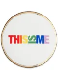 Bitossi Home This Is Me plate (set of six) - White