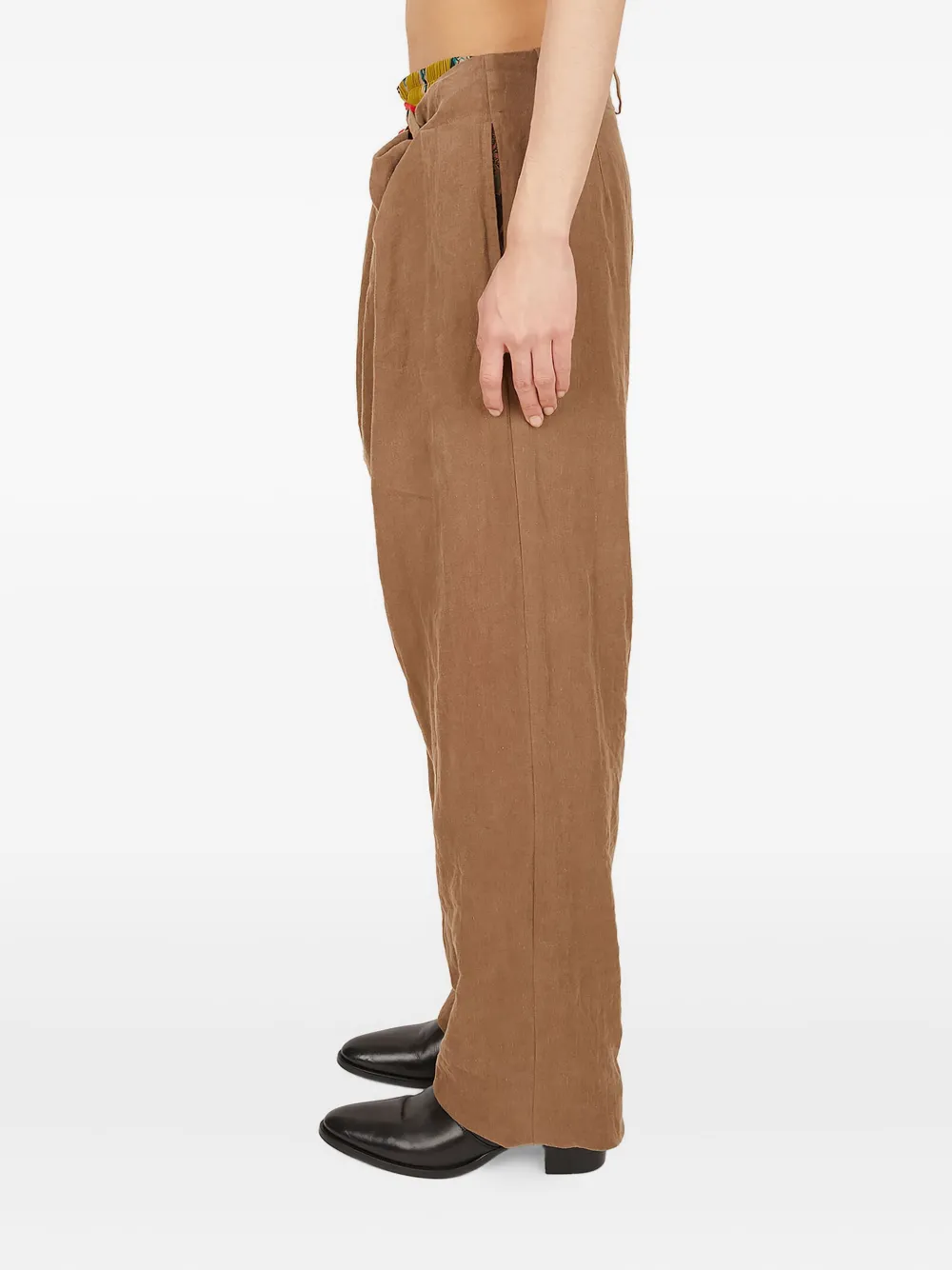 Vivienne Westwood Regular broek met trekkoord Bruin