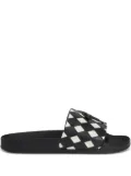 Giuseppe Zanotti Frankie slides - Black