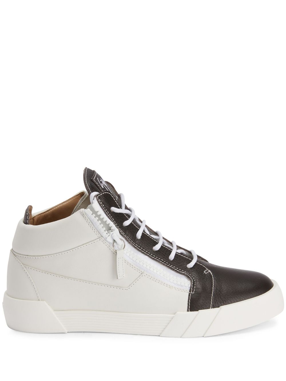Giuseppe Zanotti Frankie colour-block Leather Sneakers - Farfetch