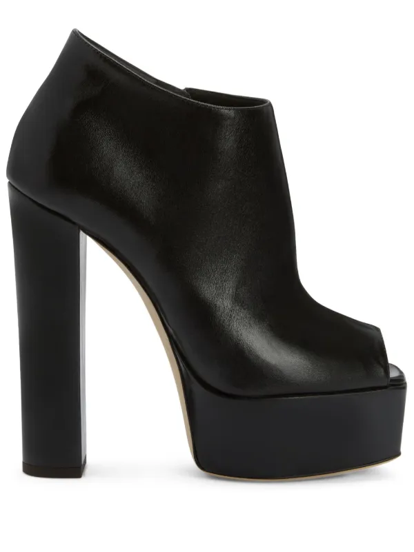 Giuseppe zanotti hotsell peep toe booties