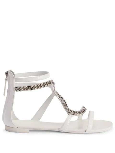Giuseppe Zanotti Samantha chain-link leather sandals
