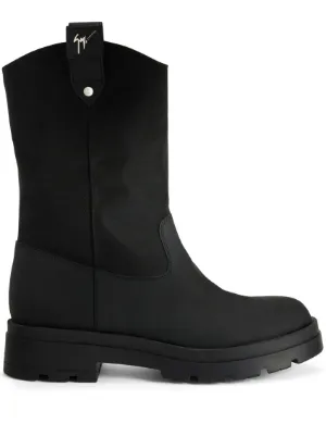 Kenzo x Hunter logo-patch Boots | Black | FARFETCH