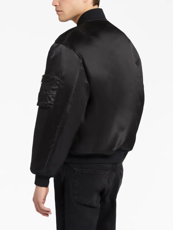 Giuseppe Zanotti logo-embroidered Lightweight Bomber Jacket
