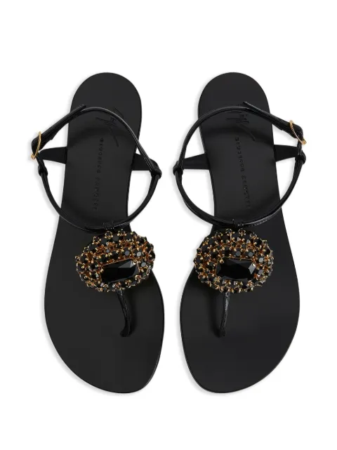 Giuseppe Zanotti Odam crystal-embellished sandals I300013001 - 3