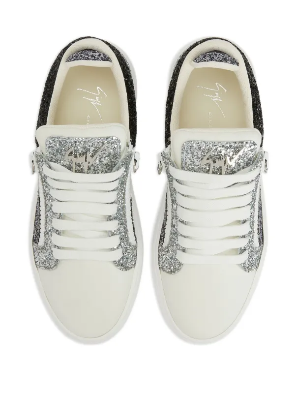 Silver giuseppe shoes outlet