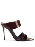 Giuseppe Zanotti Intriigo Allure 90mm leather sandals - Brown