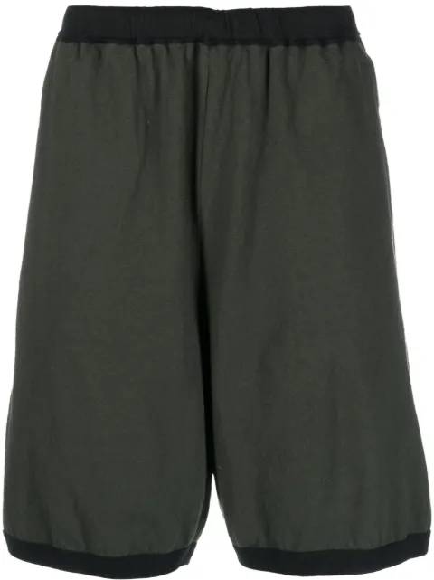Undercover elasticated-waist cotton track shorts