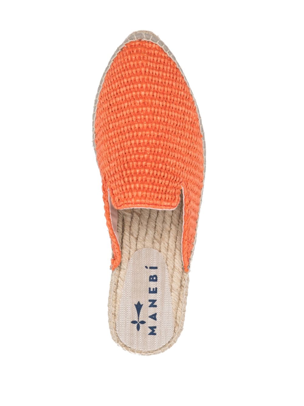 Shop Manebi T18 Slip-on Espadrilles In Orange