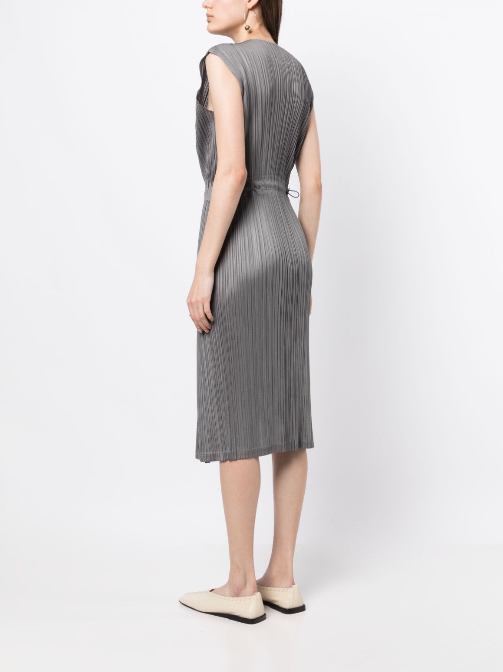 Pleats Please Issey Miyake Flick plissé-effect Sleeveless