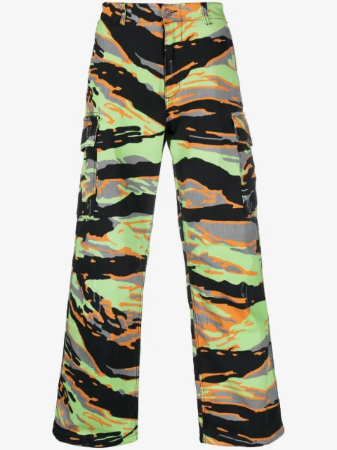 ERL Cargohose mit grafischem Print