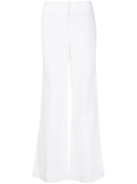 Merci - wide-leg mid-rise trousers