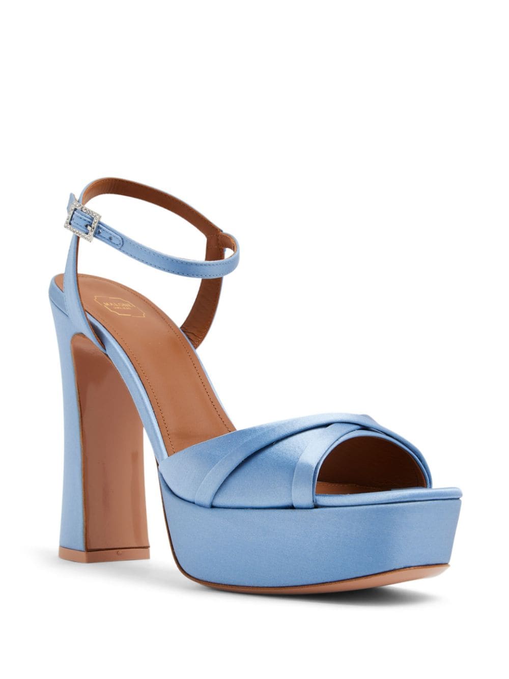 Malone Souliers Keaton 125mm platform sandals - Blauw