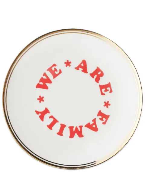 Bitossi Home pack de seis platos We Are Family