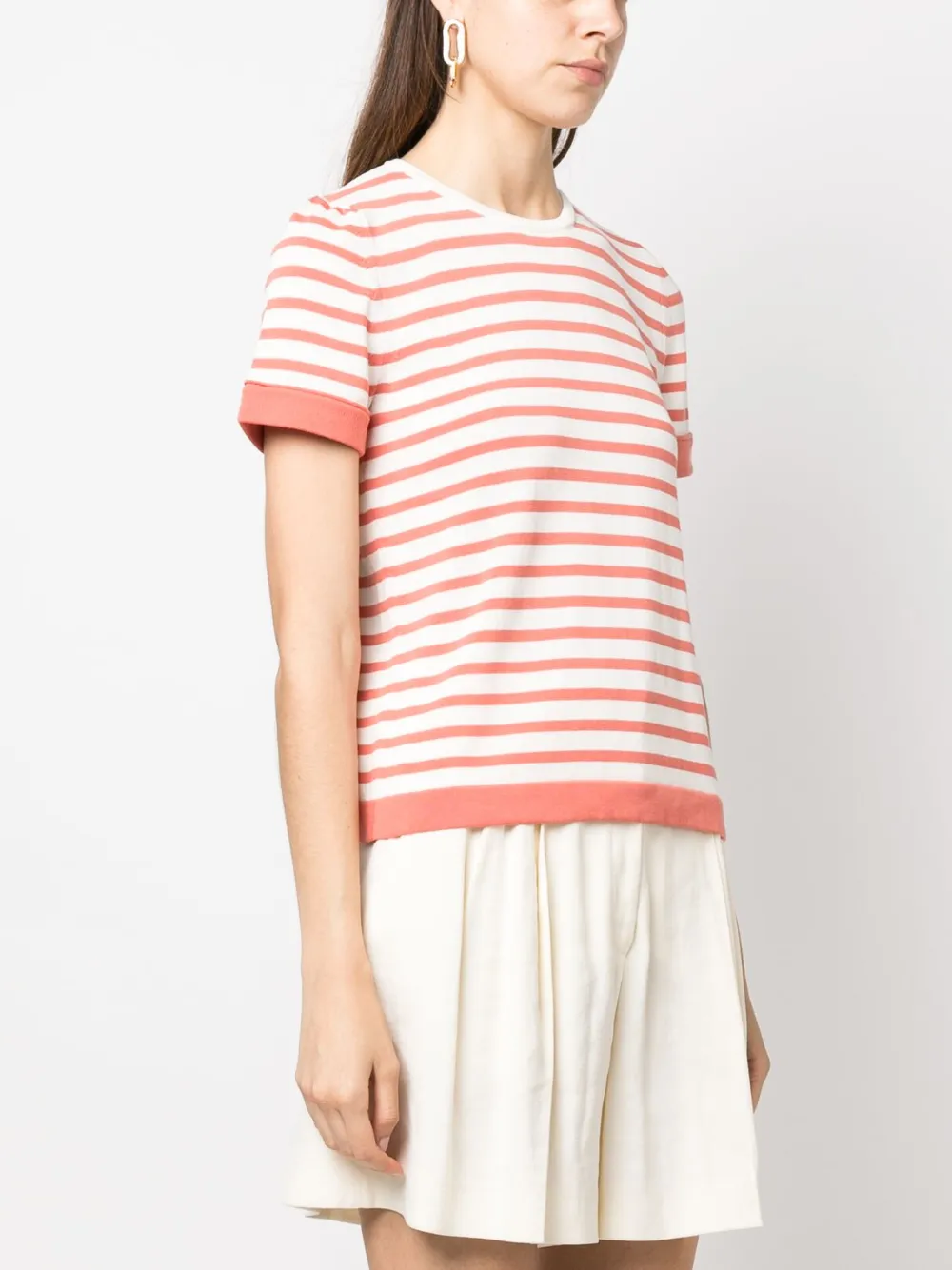 Max Mara Gestreepte top Oranje