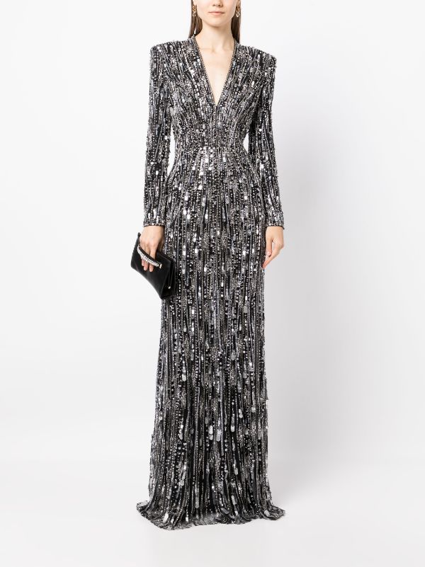 Jenny Packham Vivien ビジュー ドレス - Farfetch