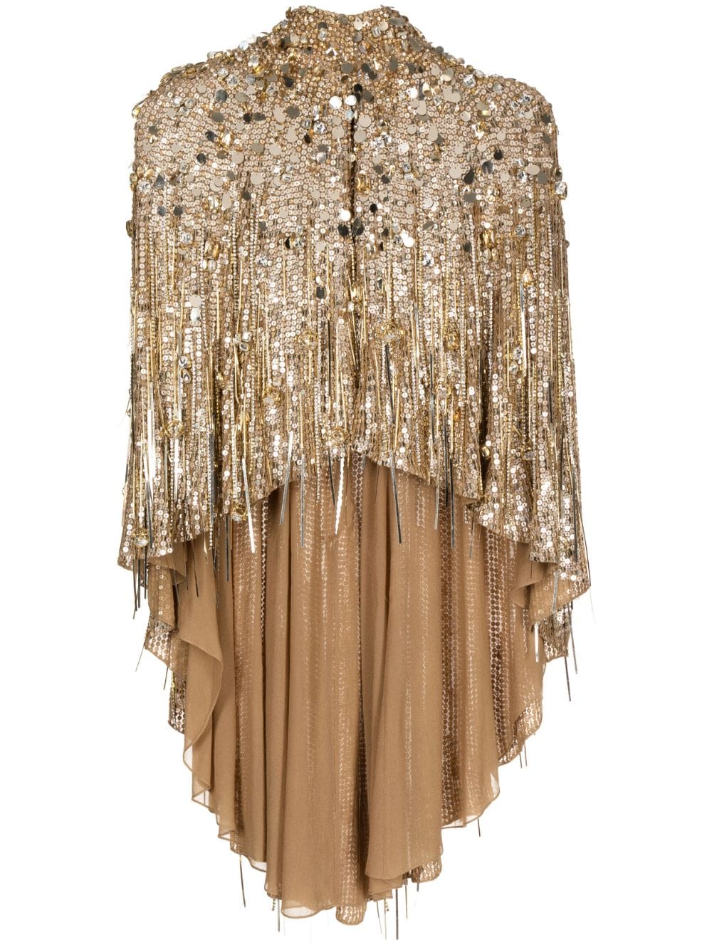 Jenny Packham Judy Cape In Gold