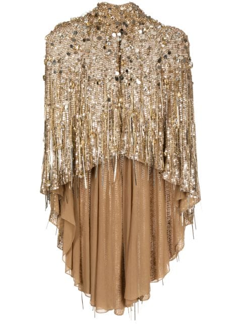 Jenny Packham 주디 실크 케이프