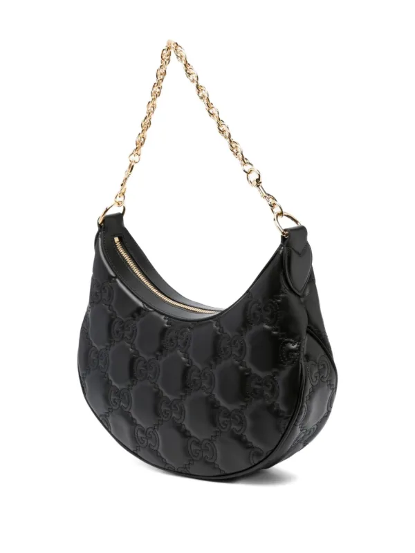 ショルダーバッグ GUCCI GG small shoulder bag Gucci Small GG Matelasse Shoulder Bag | Black | FARFETCH