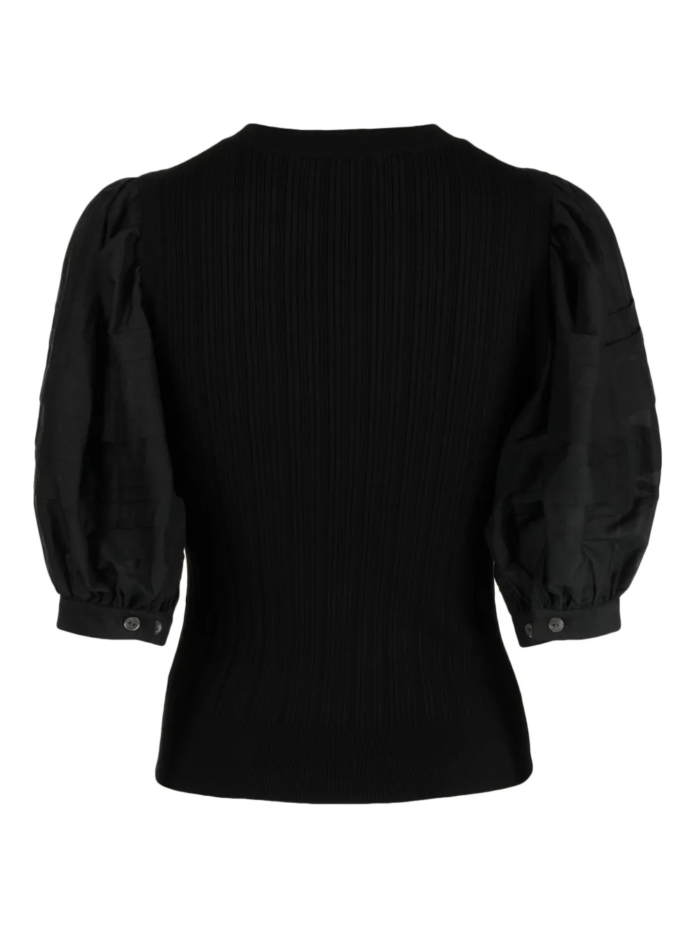 Ulla Johnson Gebreide top - Zwart