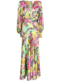 Bronx and Banco abstract-print long dress - Multicolour