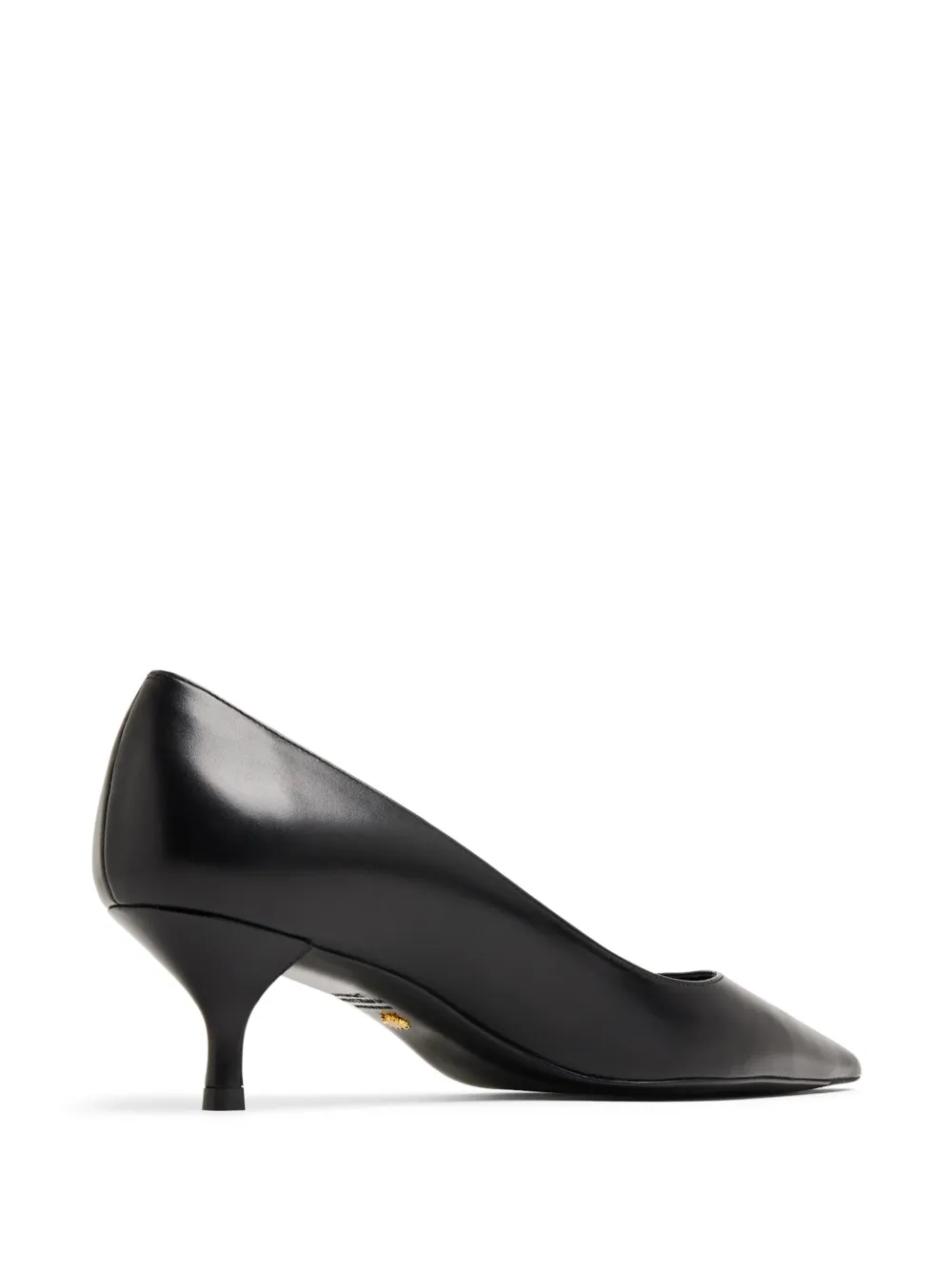 Stuart Weitzman Stuart 50mm Leather Pumps | Black | FARFETCH