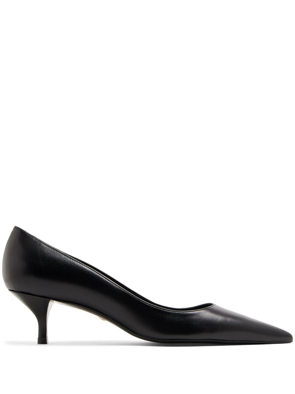 Stuart Weitzman Stuart 50mm leather pumps - Black