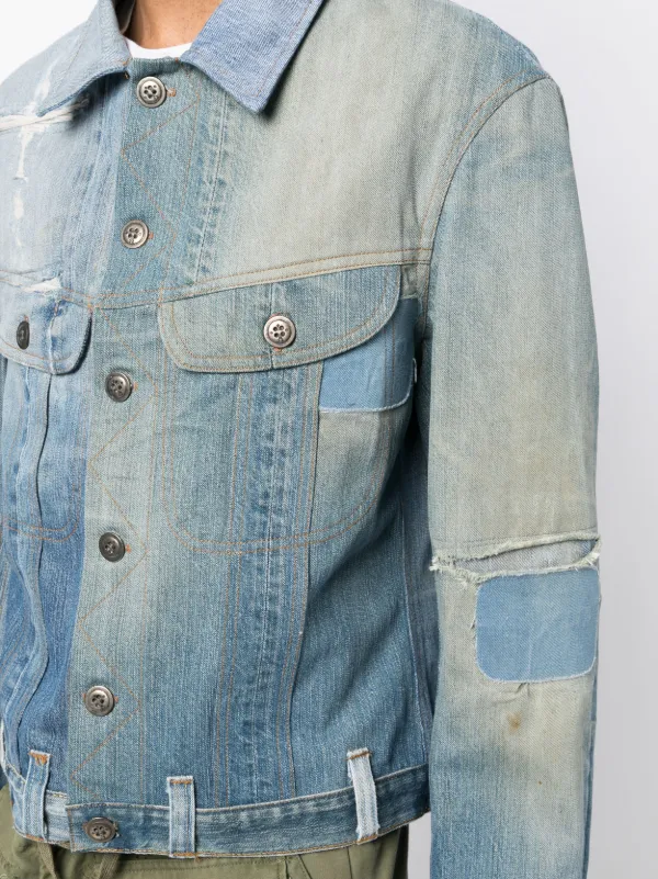 Greg lauren denim clearance jacket