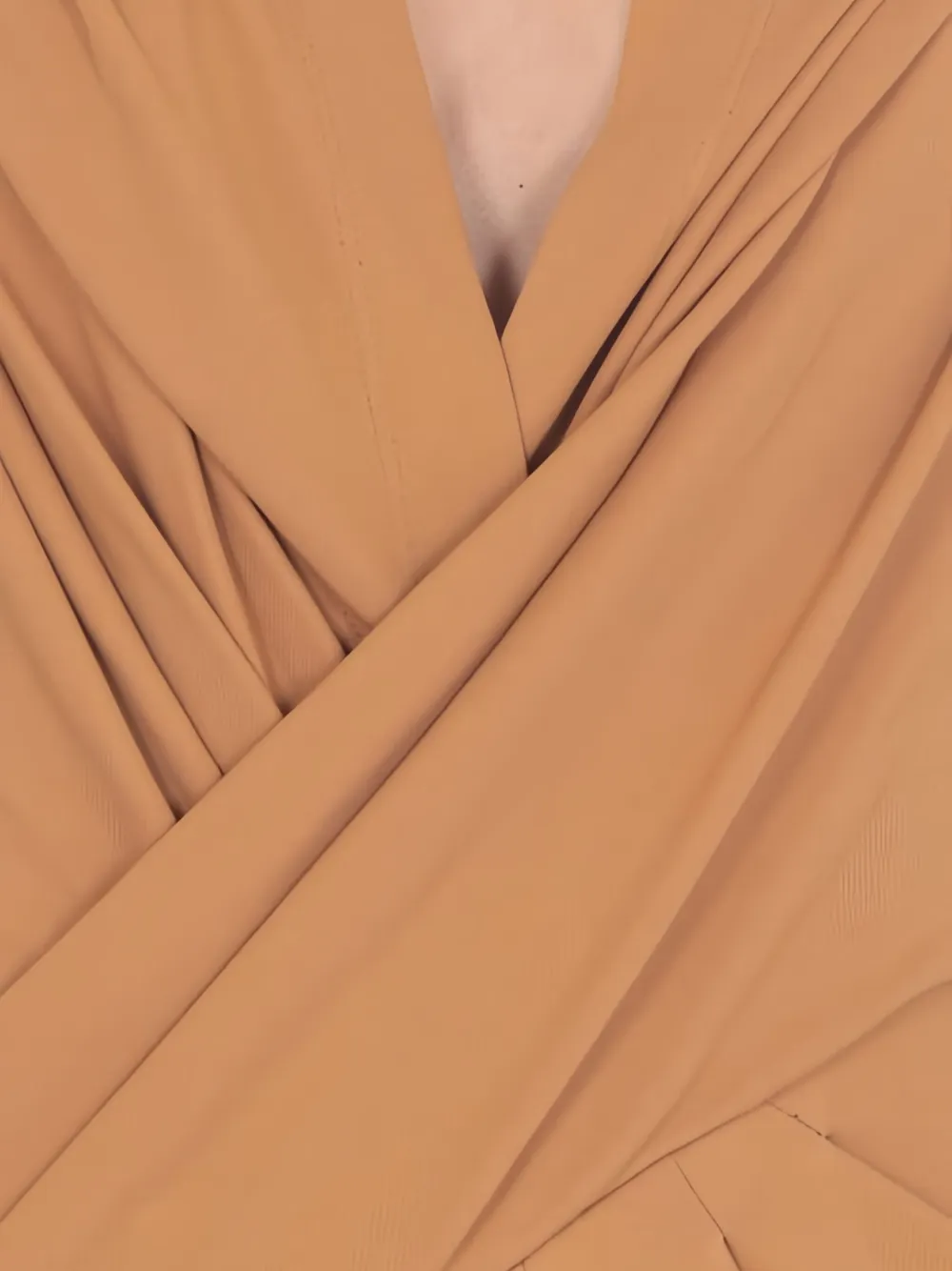 Alberta Ferretti Maxi-jurk met gedrapeerd detail Bruin