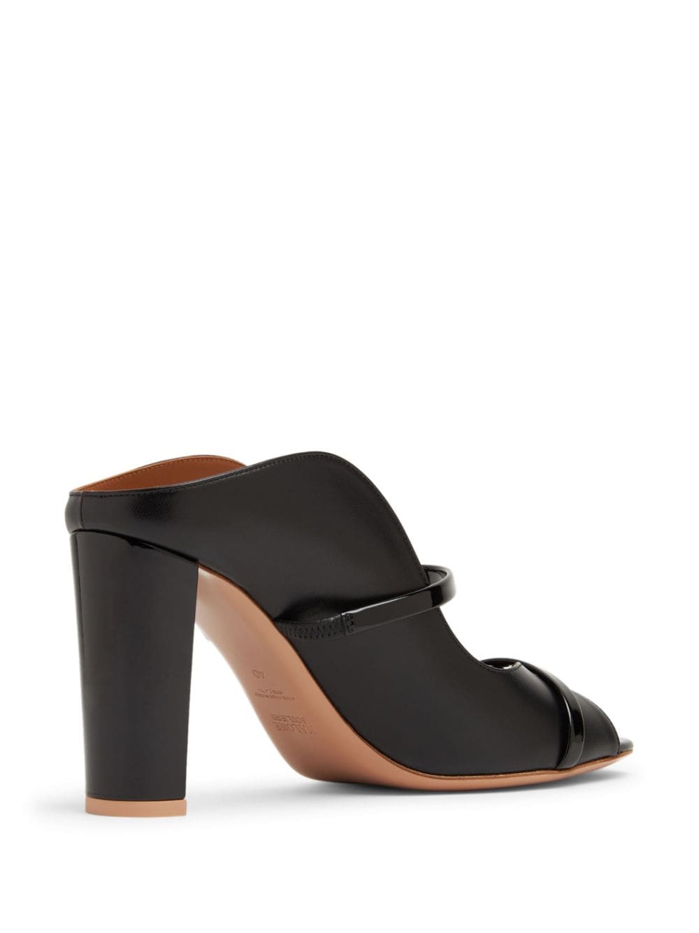 Shop Malone Souliers 85mm Block-heel Mules In Black