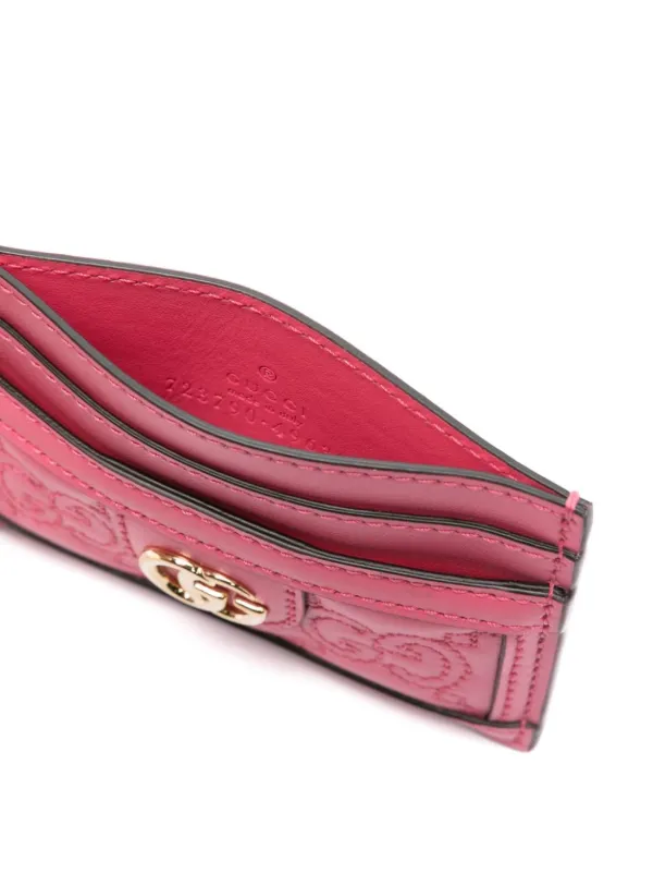 Gucci GG Matelassé Card Case - Farfetch 