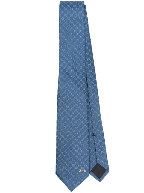 Gucci GG Supreme pattern silk tie
