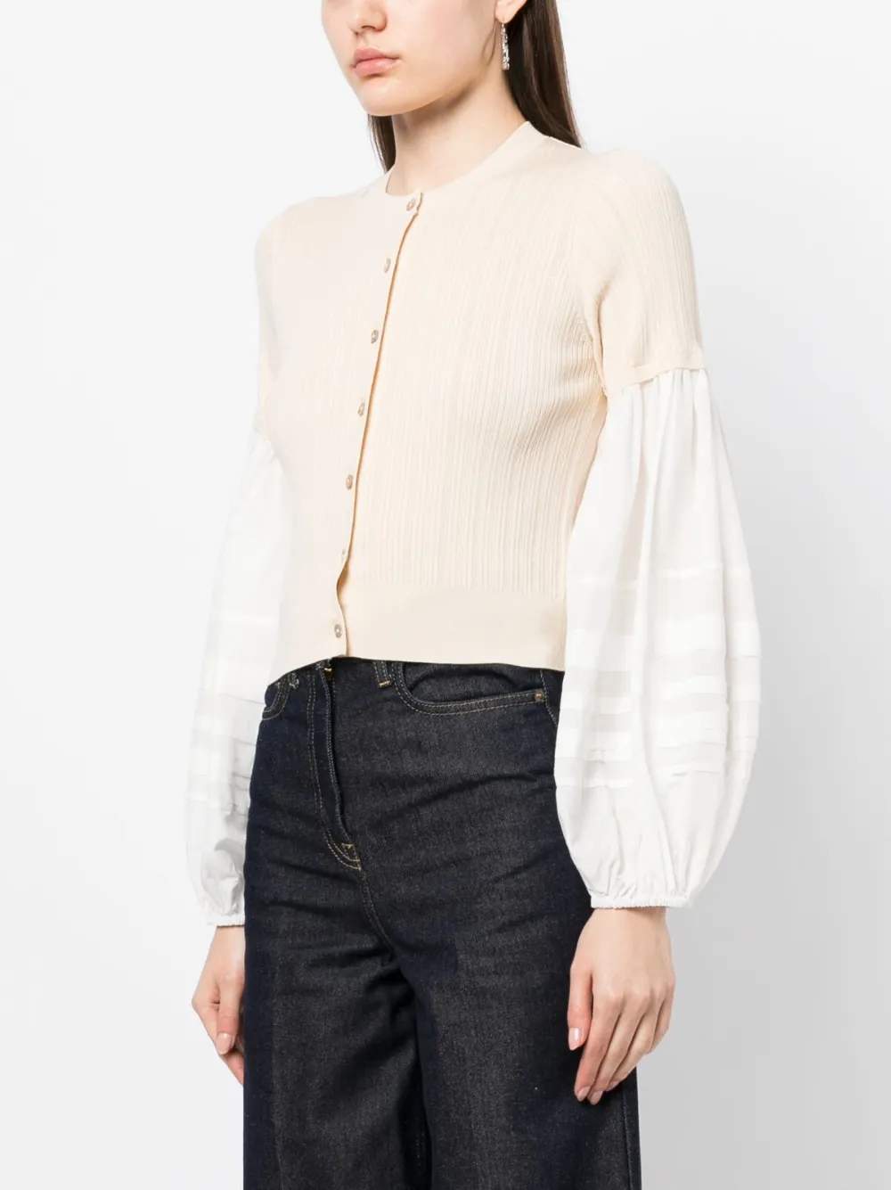 ULLA JOHNSON FELICIA BUTTONED CARDIGAN