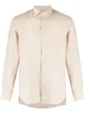 MC2 Saint Barth long-sleeve linen shirt - Neutrals
