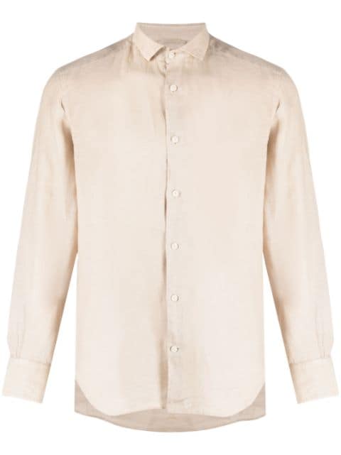 MC2 Saint Barth long-sleeve linen shirt
