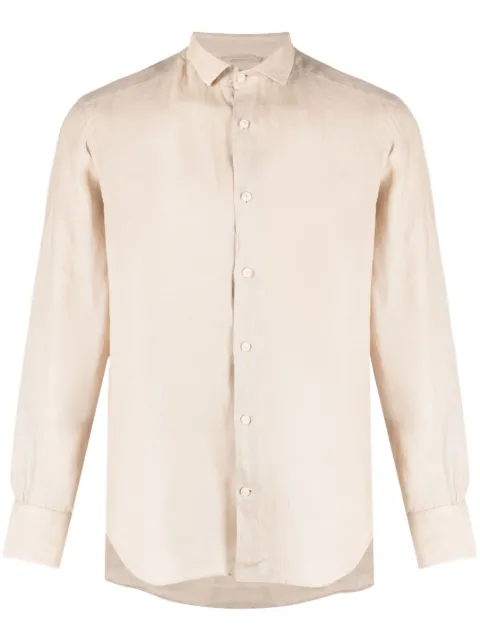 MC2 Saint Barth long-sleeve linen shirt