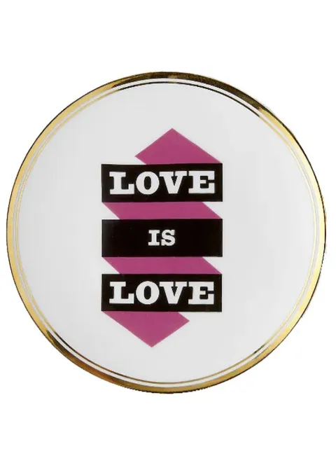 Bitossi Home graphic-print plate (set of six)