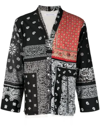 Children Of The Discordance Bandana patchwork-print Cotton Jacket