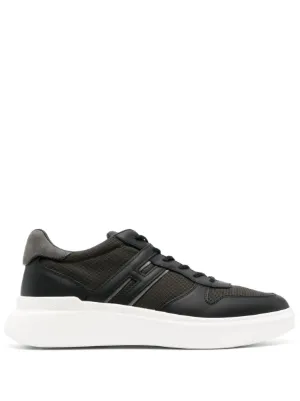 Hogan low top Leather Sneakers Farfetch