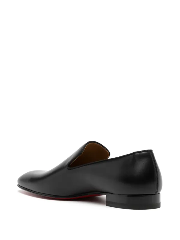 Christian Louboutin Dandelion Leather Loafers | Black | FARFETCH