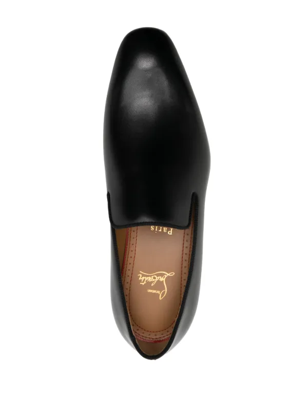Christian Louboutin Dandelion Leather Loafers | Black | FARFETCH display picture 3
